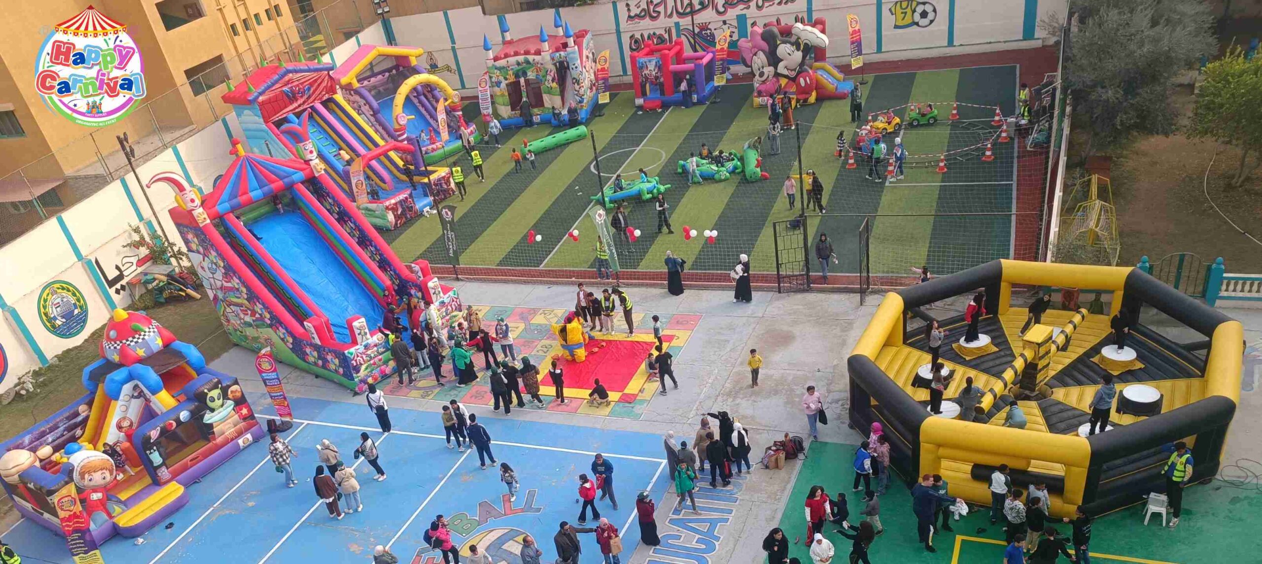 تنظيم حفلات الاطفال واعياد الميلاد هابي كرنفال لتنظيم الحفلات