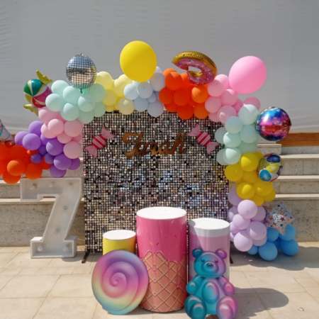 ارج بالون لاعياد ميلاد تنظيم شركه هابي كرنفال لتنظيم الحفلات واعياد ميلاد الاطفال متاح تنفيذ اي تصميم مطلوب لدينا قسم متخصص في ديكور البالونات