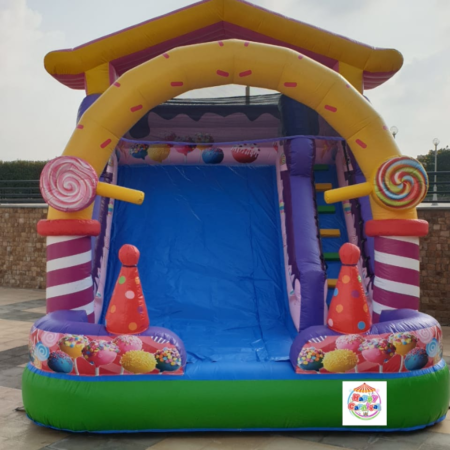 زحليقه كاندي مناسبه جدا لحفلات اعياد الميلاد وحفلات الاطفال والفن داي شركه هابي كرنفال لتنظيم الحفلات بتوفر جميع العاب النفخ ومتوفر العاب نفخ لحفلات الشركات الترفيهيه