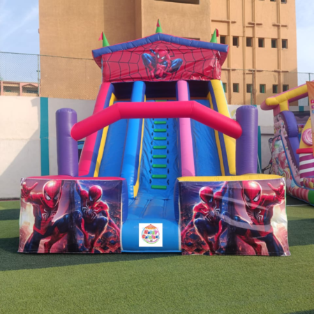 زحليقه سبايدر ( متاح تغيير الشكل ) مناسبه جدا لحفلات اعياد الميلاد وحفلات الاطفال والفن داي شركه هابي كرنفال لتنظيم الحفلات بتوفر جميع العاب النفخ