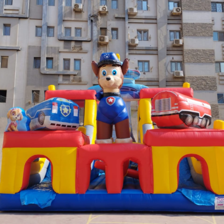 فن سيتي باترول مناسبه لحفلات الفن داي وحفلات الشركات واعياد الميلاد والفن داي شركه هابي كرنفال لتنظيم الحفلات بتوفر جميع العاب النفخ ومتوفر العاب نفخ لحفلات الشركات الترفيهيه