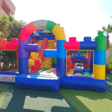 نطاطه ليجو مناسبه جدا للاطفال في حفلات المدارس واعياد  الميلاد