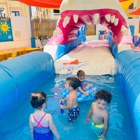 Shark With Water Pool