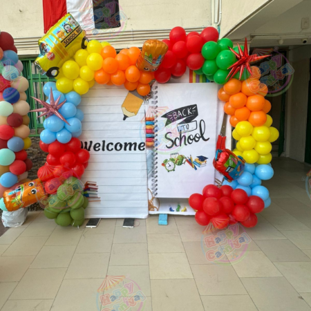 Welcome back to school ديكور